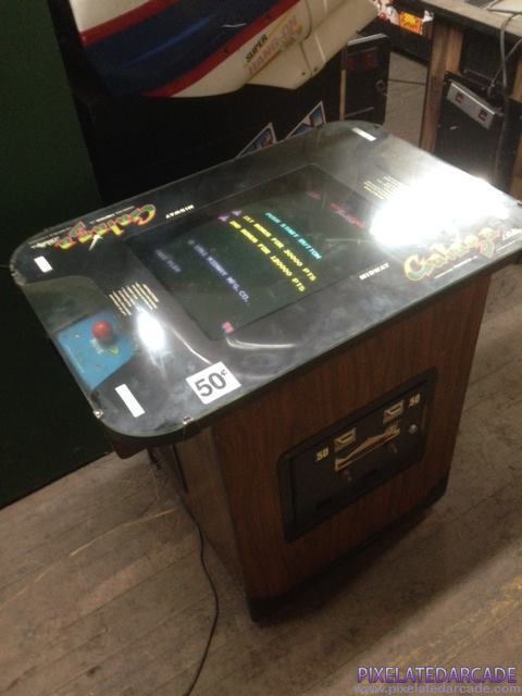 Galaga Photo: Galaga arcade cocktail table