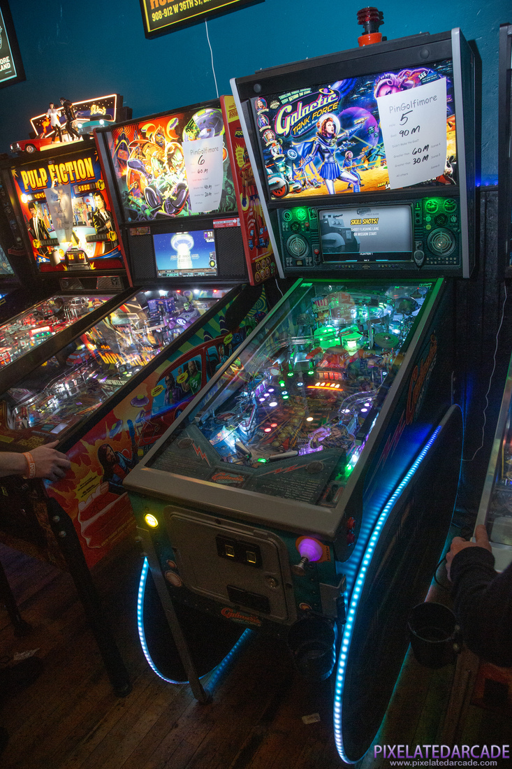 Galactic Tank Force Photo: Galactic Tank Force pinball cabinet
