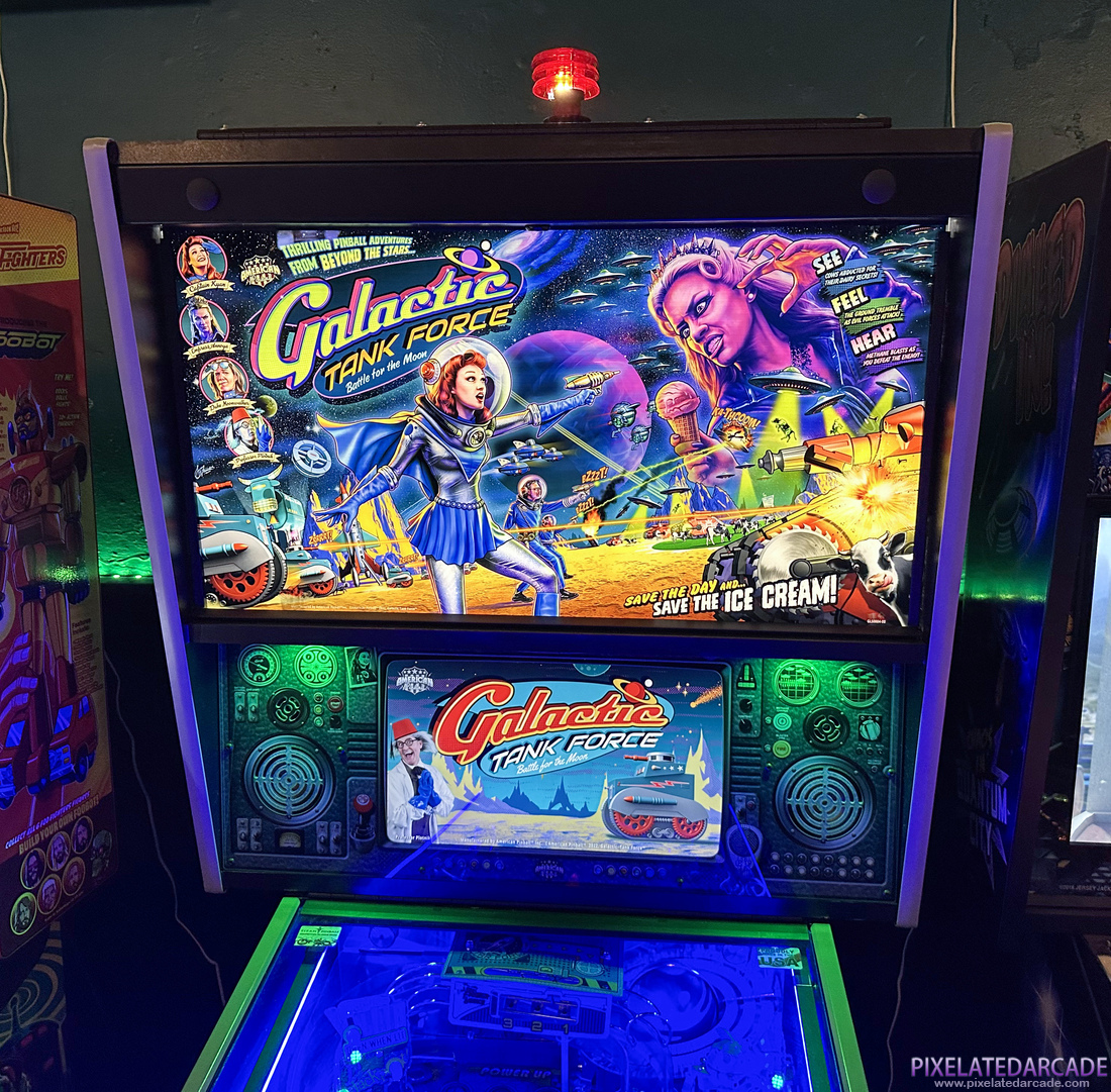Galactic Tank Force Photo: Galactic Tank Force - Backbox