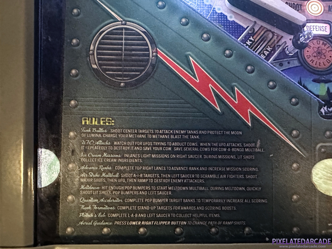 Galactic Tank Force Photo: Galactic Tank Force - Instructions card