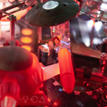 Galactic Tank Force pinball cabinet - Playfield detail