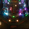 Galactic Tank Force pinball cabinet - Lower playfield