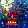 Galactic Tank Force pinball cabinet - Playfield detail