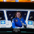 Galactic Tank Force pinball cabinet - LCD display