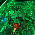 Galactic Tank Force pinball cabinet - Upper playfield