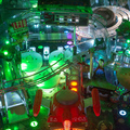 Galactic Tank Force pinball cabinet - Upper playfield