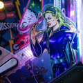 Galactic Tank Force pinball cabinet - Lower playfield (Right)