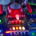 Galactic Tank Force pinball cabinet - Playfield detail