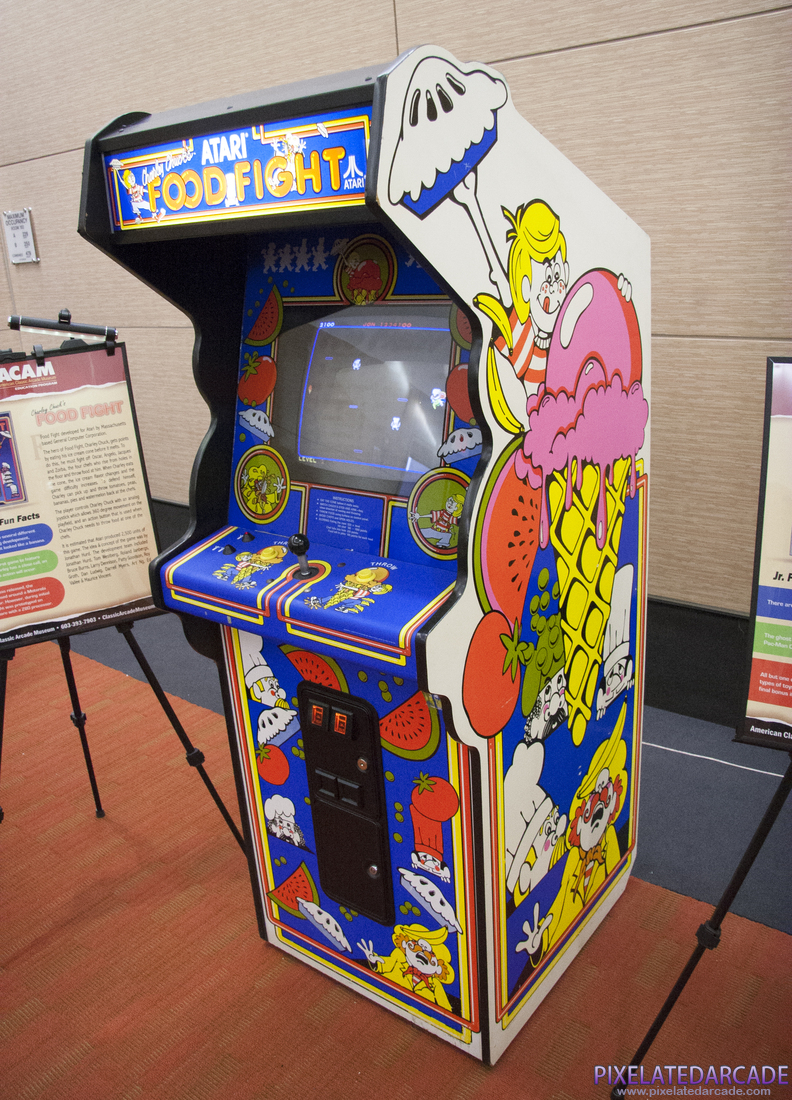 Food Fight Photo: Food Fight arcade cabinet at PAX East 2013