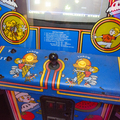 Food Fight arcade cabinet at MAGFest 2016 - Game controls