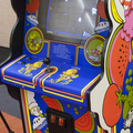 Food Fight arcade cabinet - Controls closeup