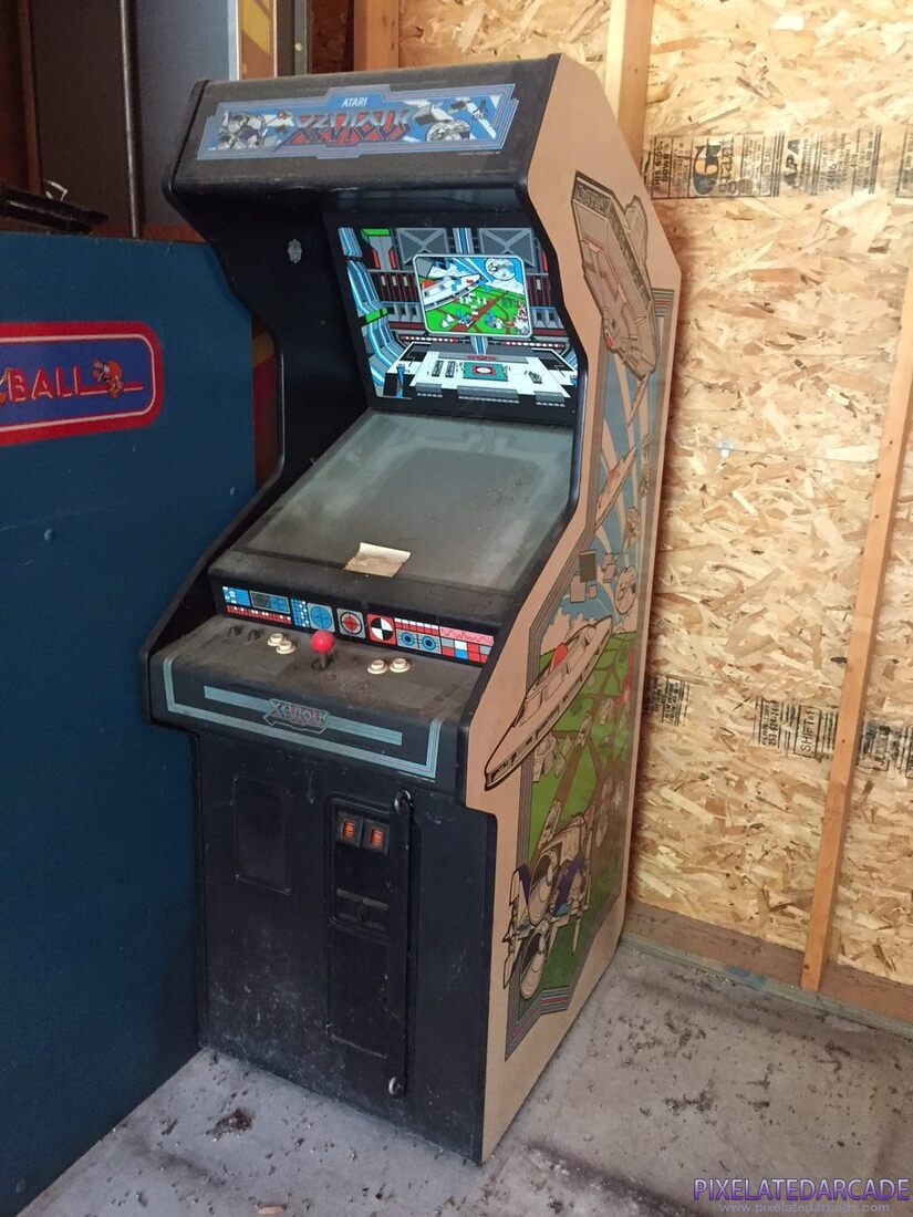 Xevious Photo: Xevious arcade cabinet