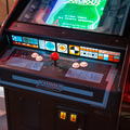 Xevious arcade cabinet - control panel