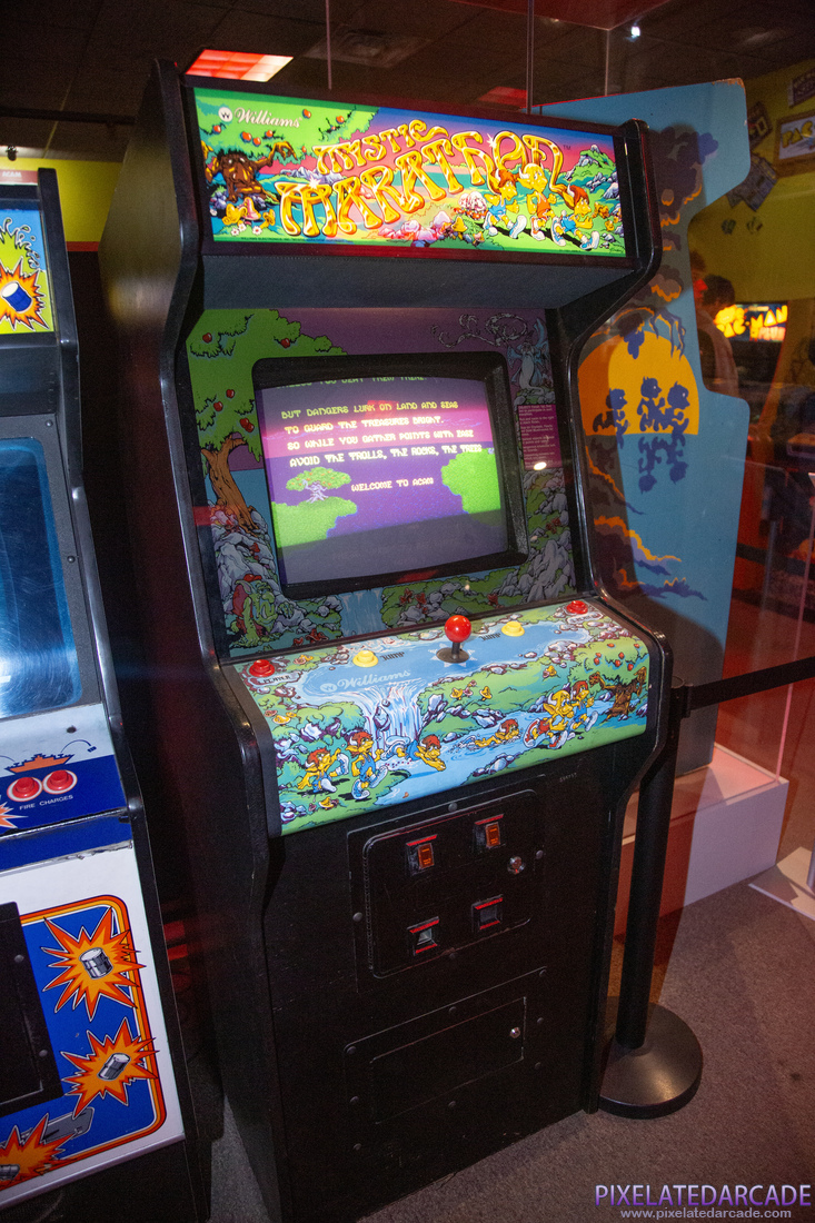 Mystic Marathon Photo: Mystic Marathon arcade cabinet