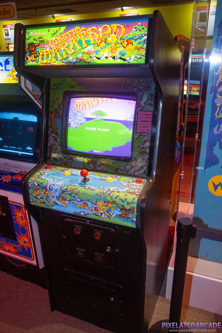Mystic Marathon Photo: Mystic Marathon arcade cabinet