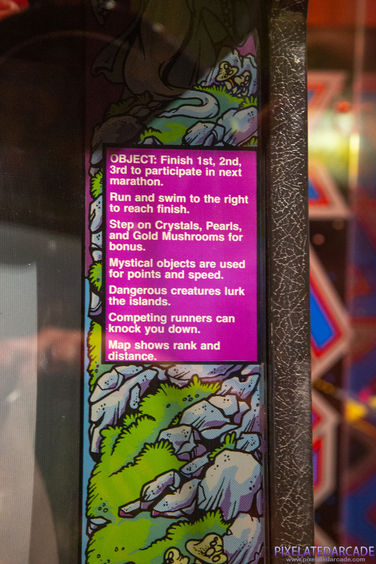 Mystic Marathon Photo: Mystic Marathon - Prototype dedicated cabinet - Instructions