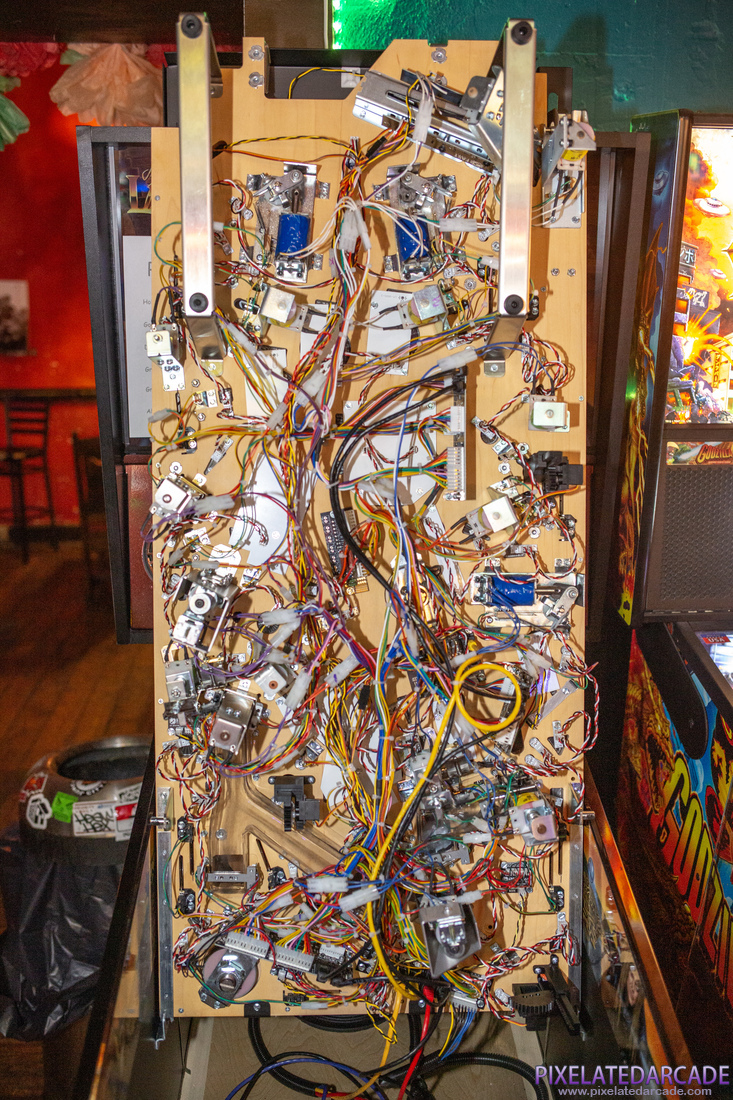 Jim Henson’s Labyrinth Photo: Labyrinth pinball cabinet - Beneath playfield