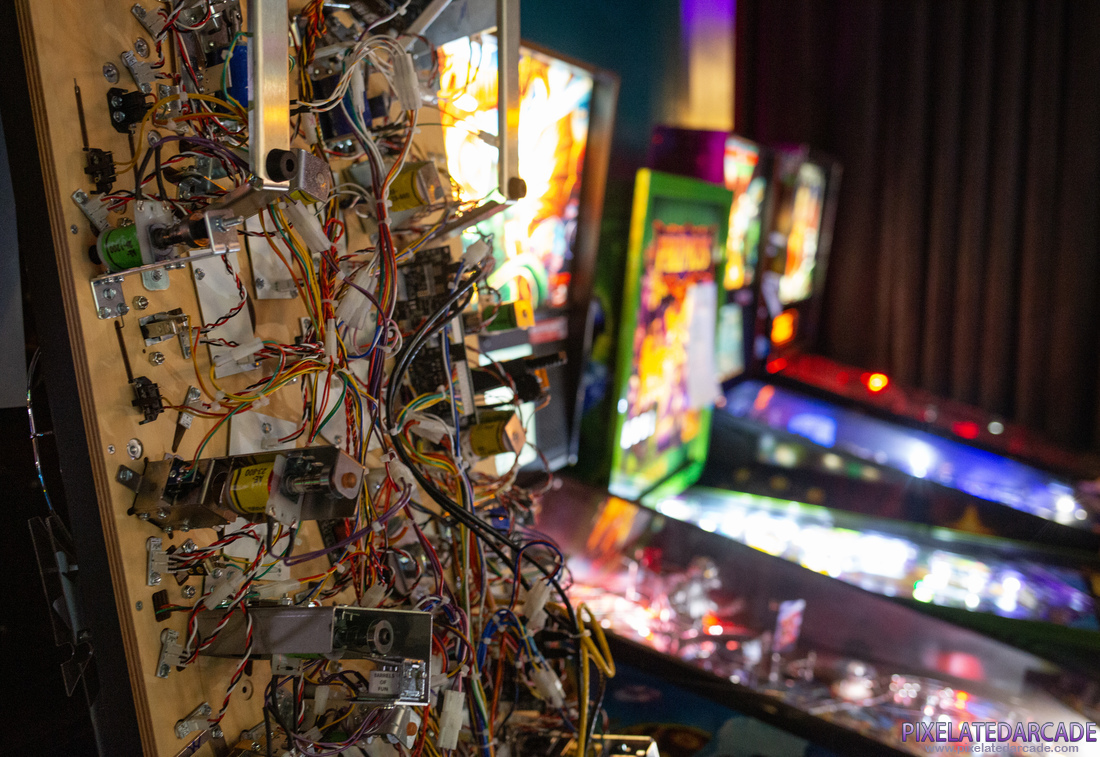 Jim Henson’s Labyrinth Photo: Labyrinth pinball cabinet - Beneath playfield