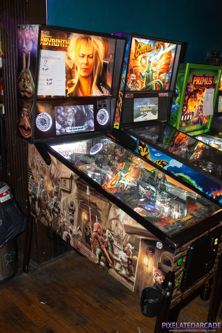 Jim Henson’s Labyrinth Photo: Labyrinth pinball cabinet