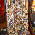 Labyrinth pinball cabinet - Beneath playfield