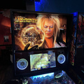 Labyrinth pinball cabinet - Backbox