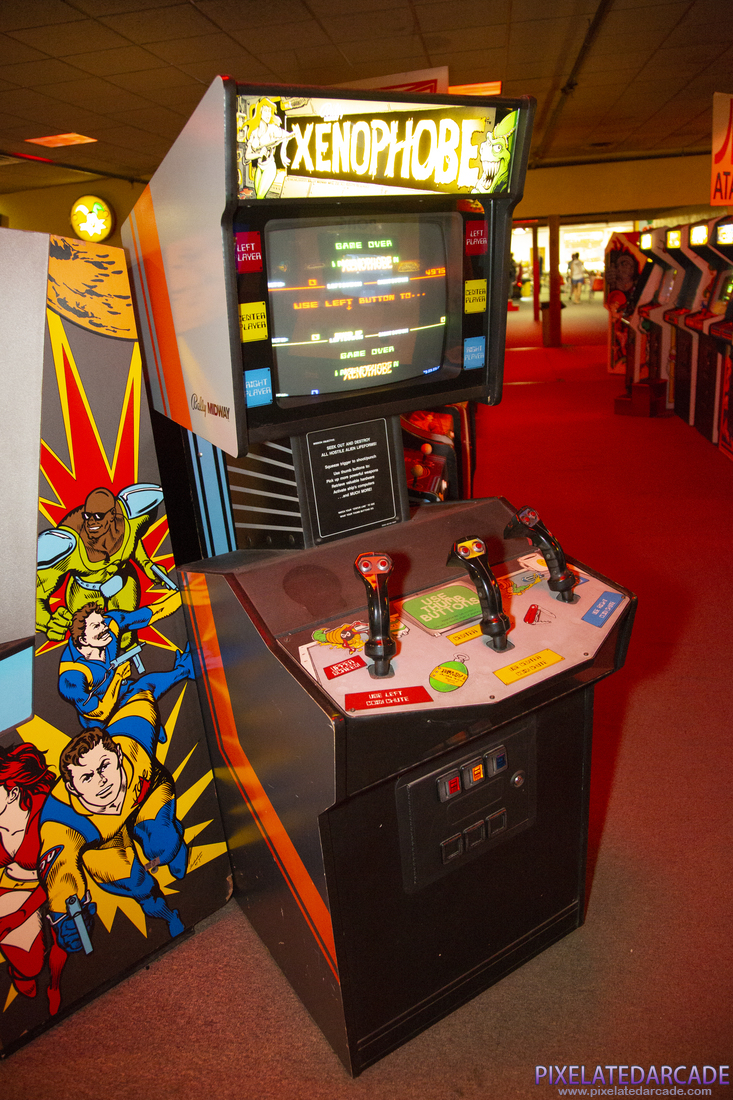 Xenophobe Photo: Xenophobe arcade cabinet