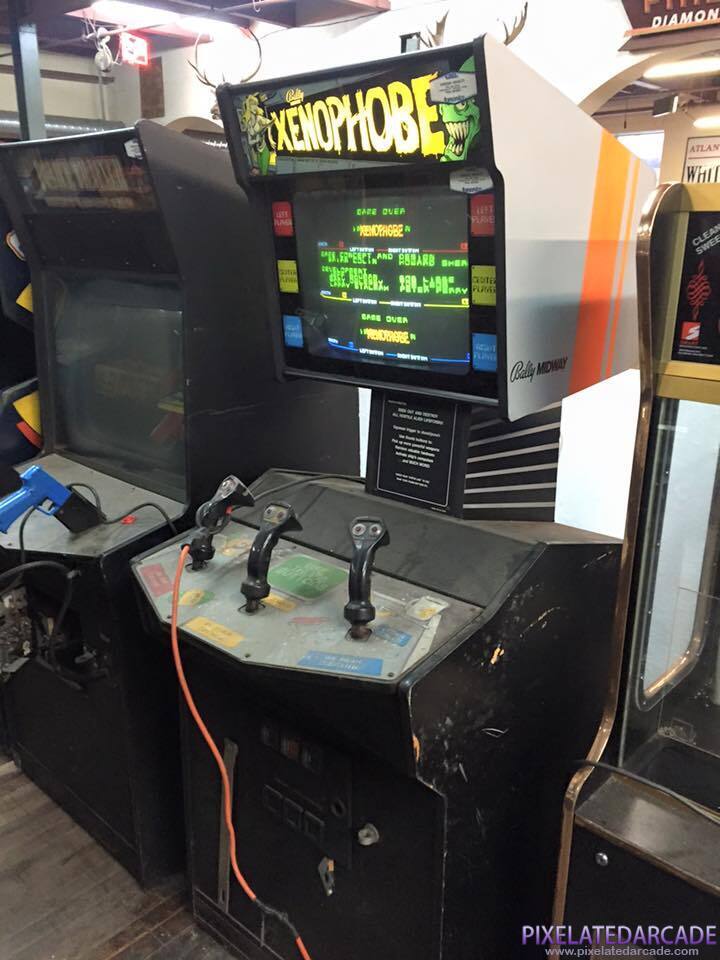 Xenophobe Photo: Xenophobe arcade cabinet