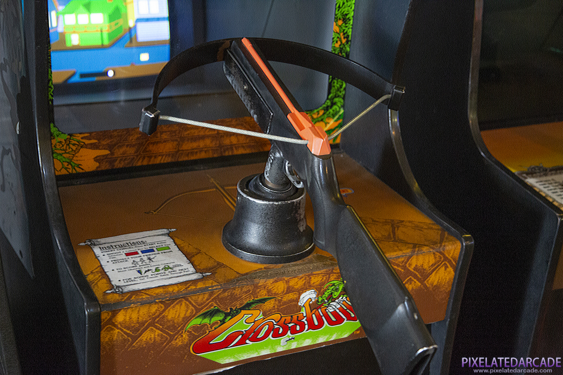 Crossbow Photo: Crossbow arcade cabinet - Controls