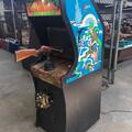 Crossbow arcade cabinet - right side
