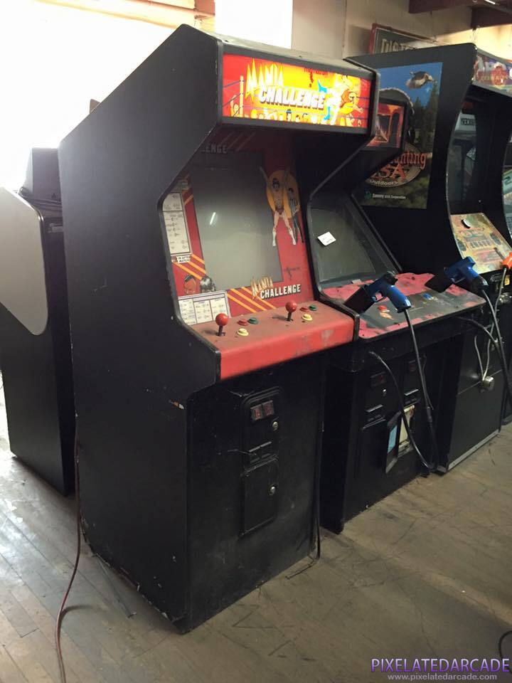 Mania Challenge Photo: Mania Challenge in Atari cabinet