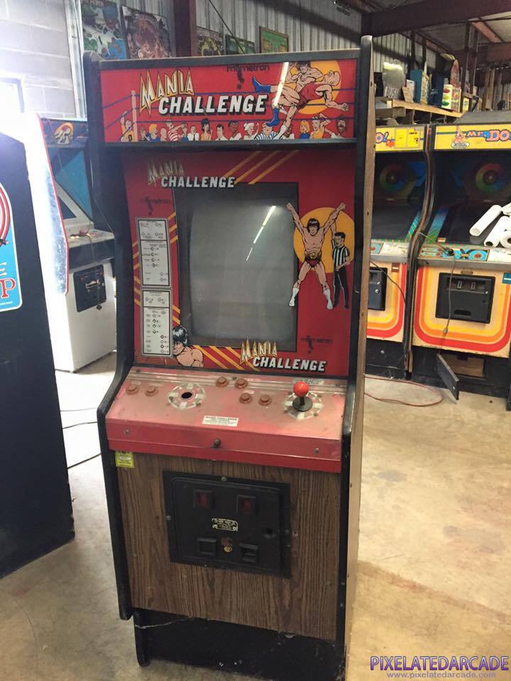 Mania Challenge Photo: Mania Challenge arcade cabinet