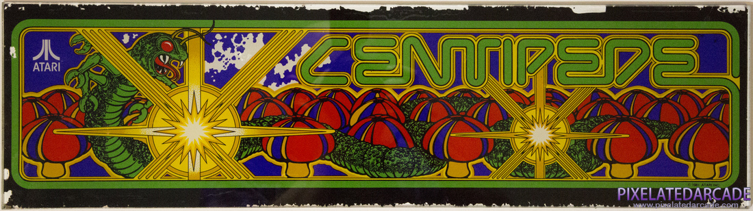 Centipede Photo: Centipede arcade cabinet - Marquee
