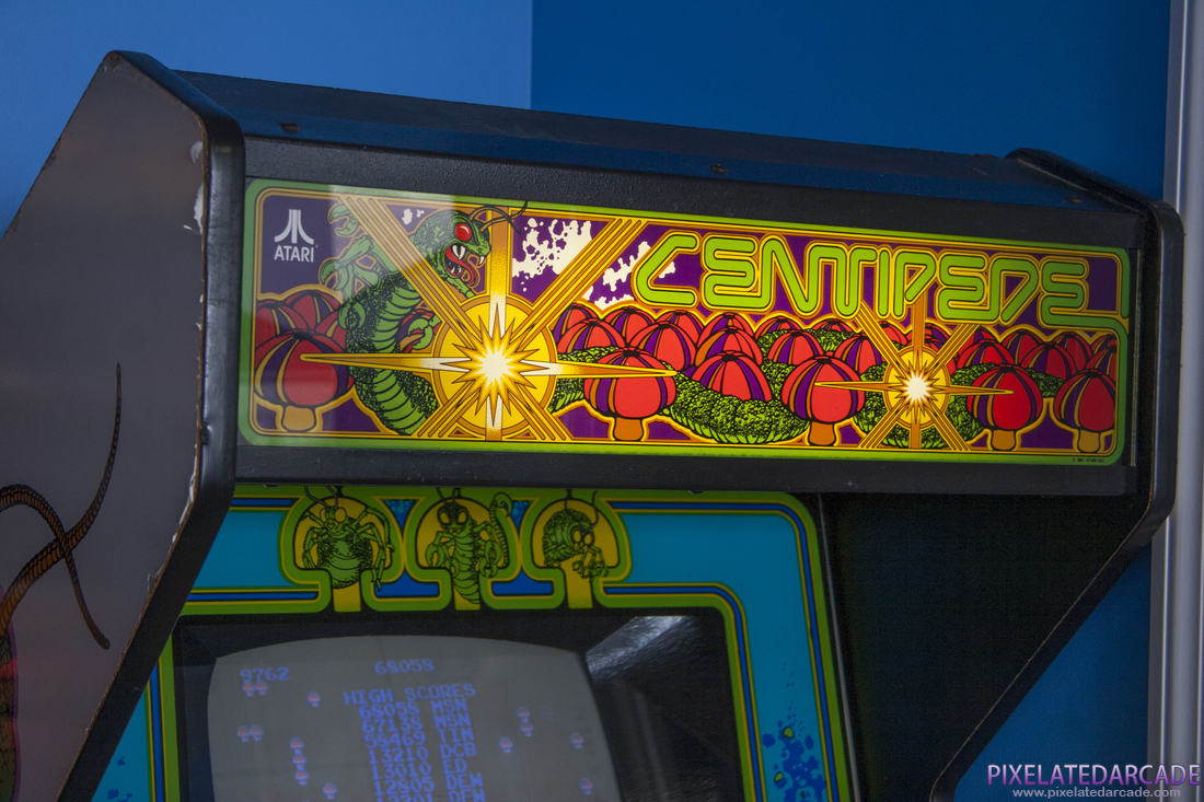 Centipede Photo: Centipede arcade marquee