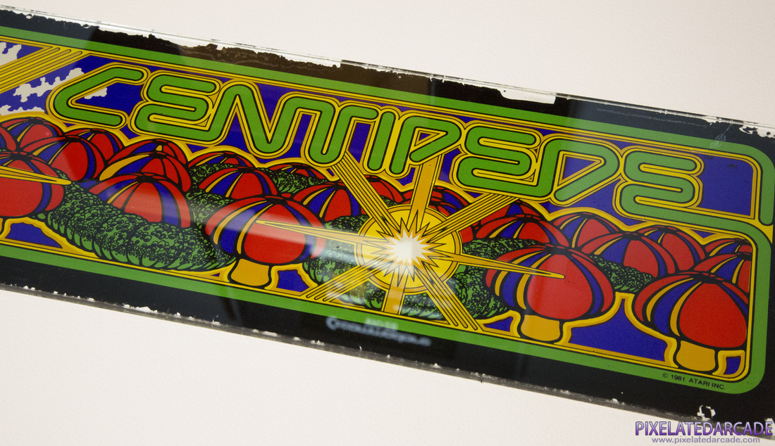 Centipede Photo: Centipede arcade cabinet - Marquee