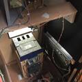 Centipede arcade cabinet - inside