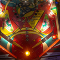 Tri Zone pinball cabinet - Lower playfield