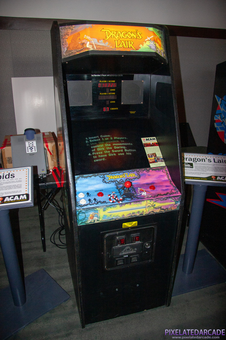 Dragon's Lair Photo: Dragon's Lair arcade cabinet