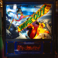 Wipe Out pinball cabinet - Backbox