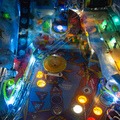 Wipe Out pinball cabinet - Upper playfield