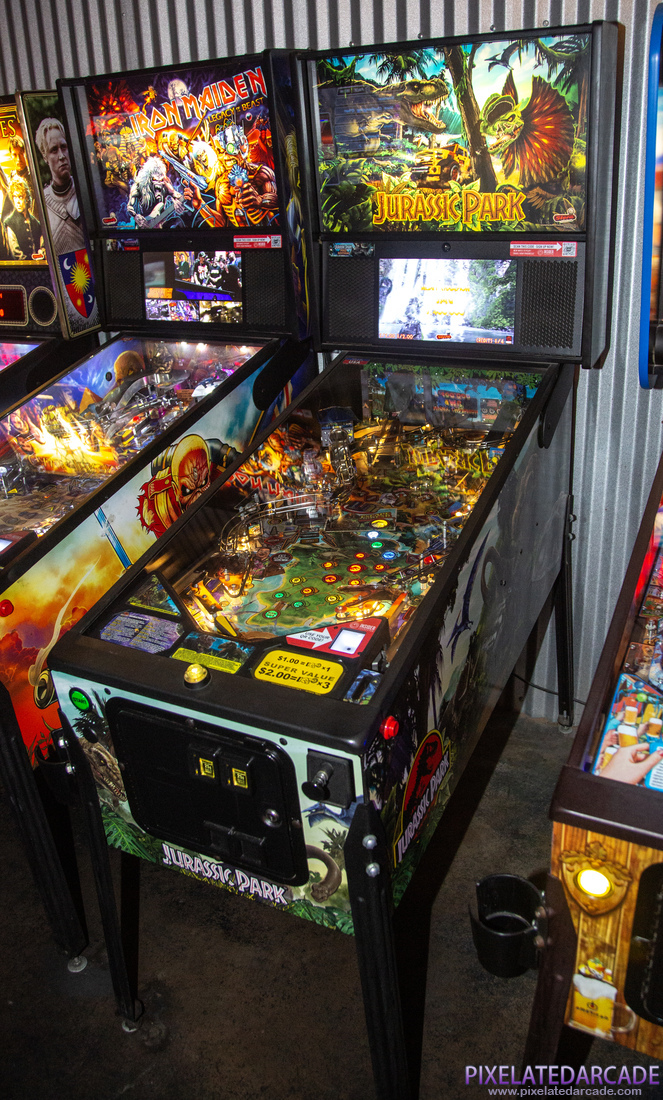 Jurassic Park Photo: Jurassic Park pinball cabinet