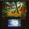 Jurassic Park pinball cabinet - Backbox