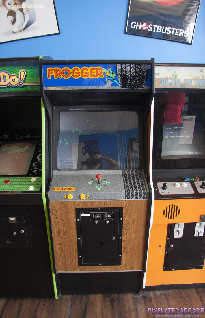 Frogger Photo: Frogger arcade cabinet