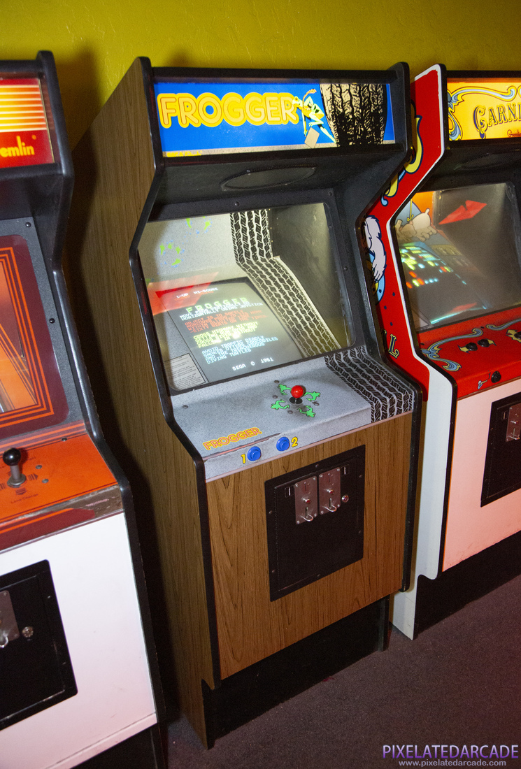 Frogger Photo: Frogger arcade cabinet
