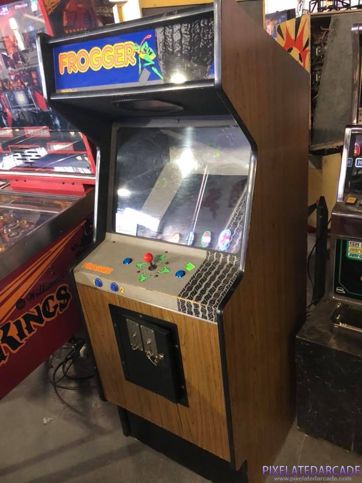 Frogger Photo: Frogger arcade cabinet