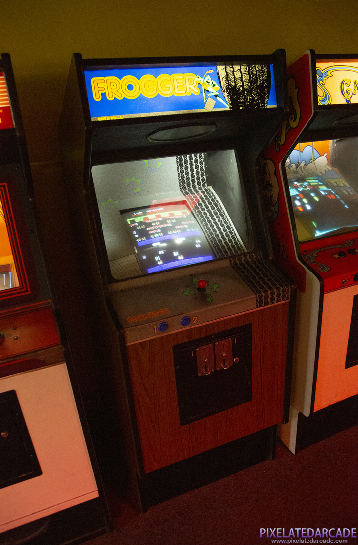 Frogger Photo: Frogger arcade cabinet