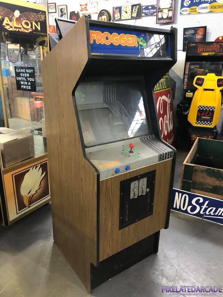 Frogger Photo: Frogger arcade cabinet
