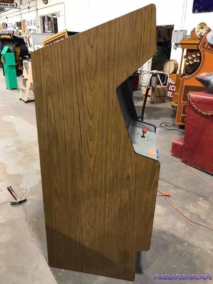 Frogger Photo: Frogger arcade cabinet - side