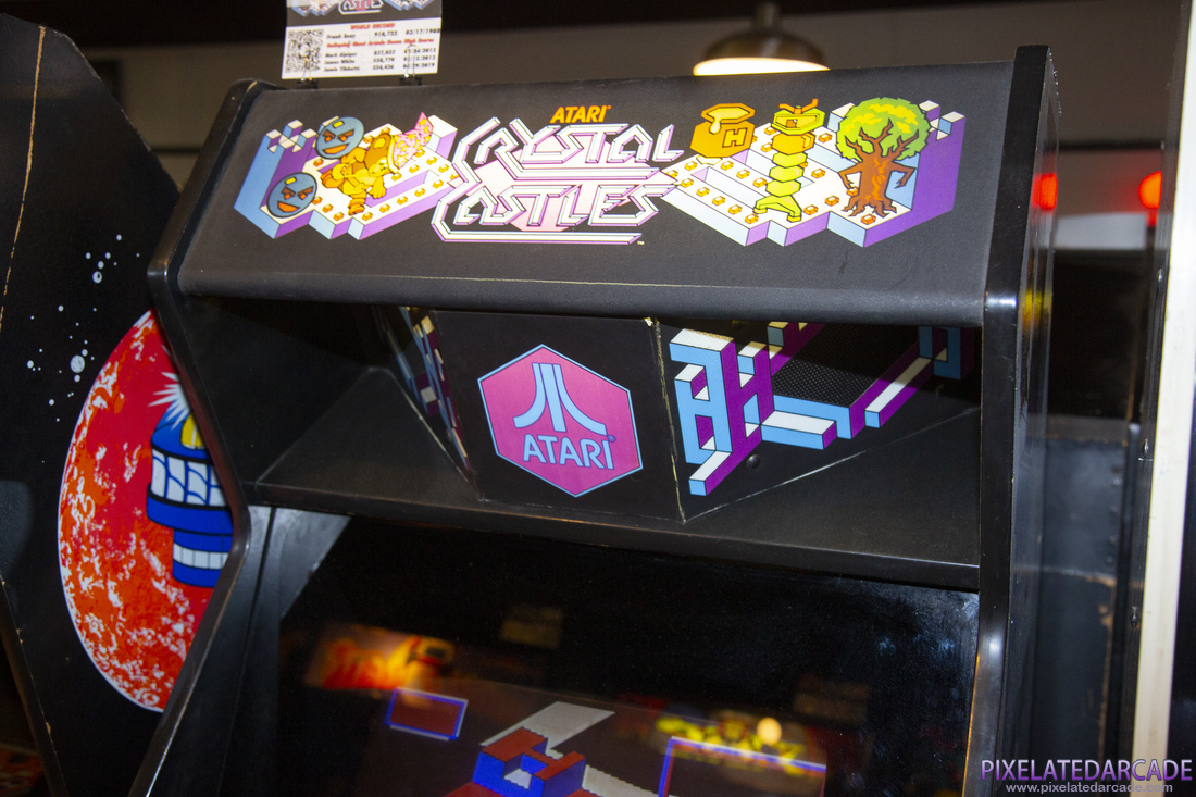 Crystal Castles Photo: Crystal Castles arcade cabinet - Marquee