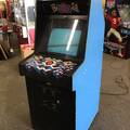 Crystal Castles in Missile Command cabinet