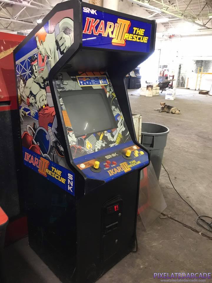 Ikari III: The Rescue Photo: Ikari III: The Rescue arcade cabinet